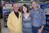 Bill Parks with Ielyn and Aaron Henningsens