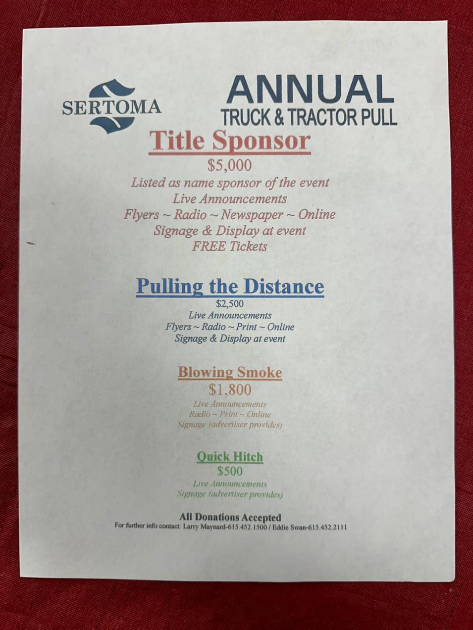 Gallatin Sertoma Truck & Tractor Pull 2025